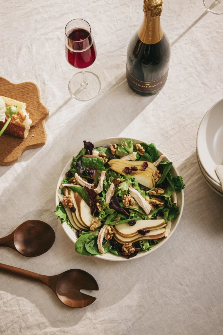 Turkey Salad With Cherry Vinaigrette