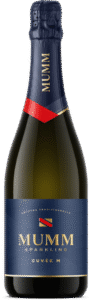 Bottle of Mumm Sparkling Cuvée M