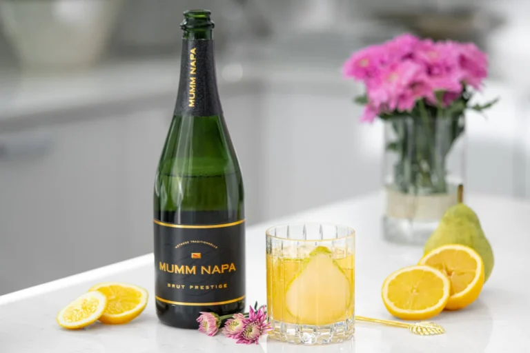 Sparkling Pear With Mumm Sparkling Brut Prestige